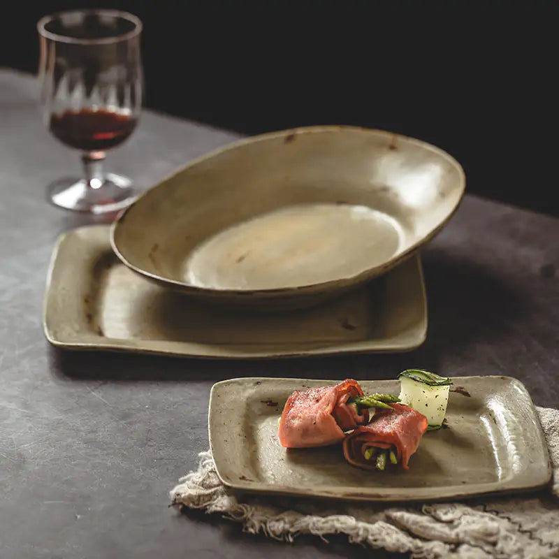 Ceramic Rustic Plates