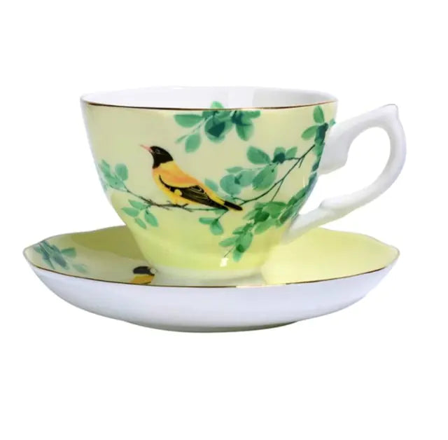 Bone China Tea Cup Set