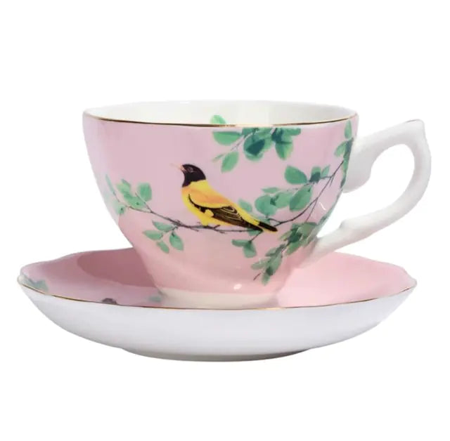 Bone China Tea Cup Set