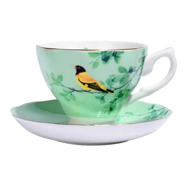 Bone China Tea Cup Set