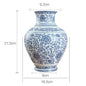 Blue and White Porcelain Vase