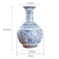 Blue and White Porcelain Vase