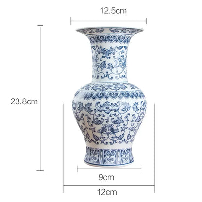 Blue and White Porcelain Vase