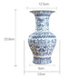 Blue and White Porcelain Vase