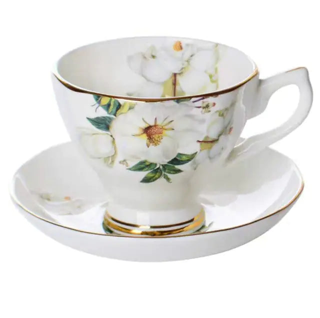 Bone China Tea Cup Set