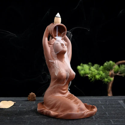 Ceramic Clay Incense Burner