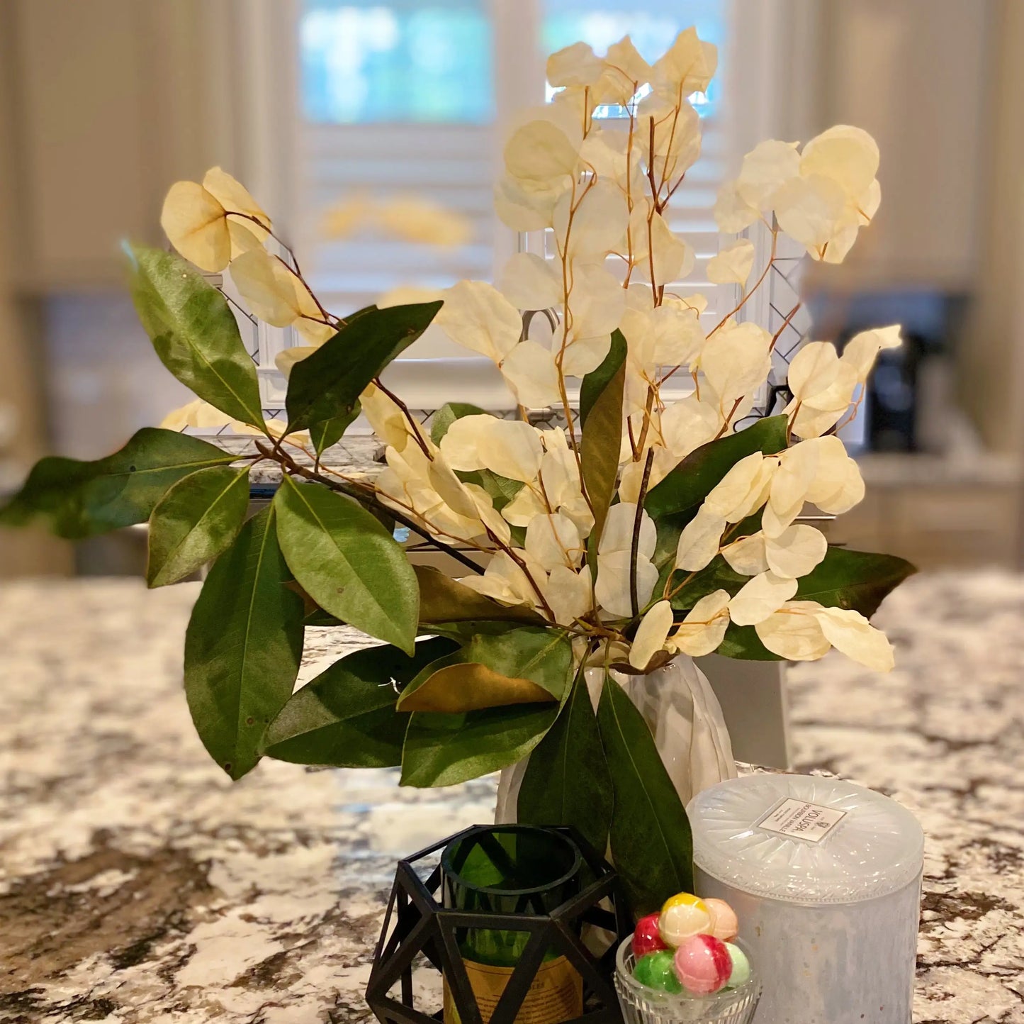 Freshly Preserved Eucalyptus Leaf Bunch